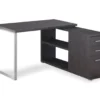 Gray Reversible L-Shaped Corner Desk 2 Gray Reversible L-Shaped Corner Desk -Home Furniture Store 810512938 2