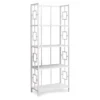 White Square 4-Shelf Open Bookcase -Home Furniture Store 810512949 2