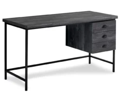 Monarch Reclaimed 3-Drawer Computer Desk