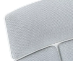 White & Gray Executive Office Chair -Home Furniture Store 810512972 7