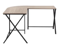 Monarch X Leg L-Shaped Corner Desk -Home Furniture Store 810512975 5