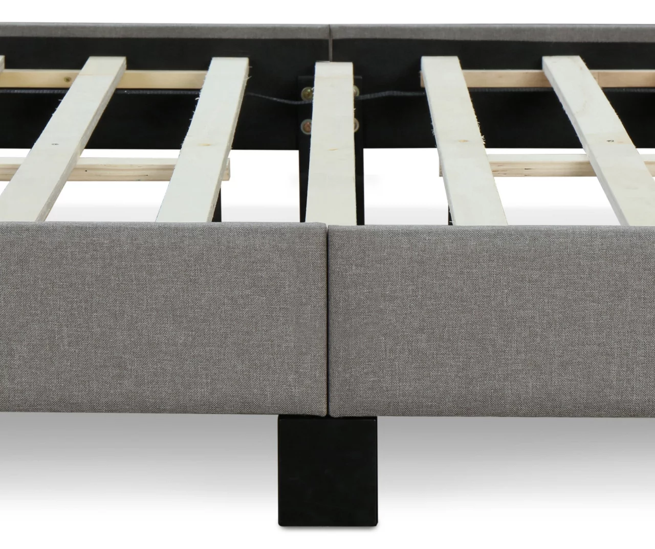 Gray Upholstered Shelter Wingback Queen Bed Gray Upholstered Shelter Wingback Queen Bed -Home Furniture Store 810513491 15