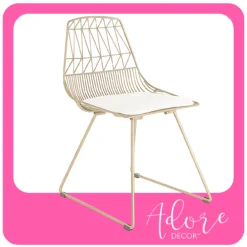 Vivi Metal Dining Chairs, 2-Pack -Home Furniture Store 810513496