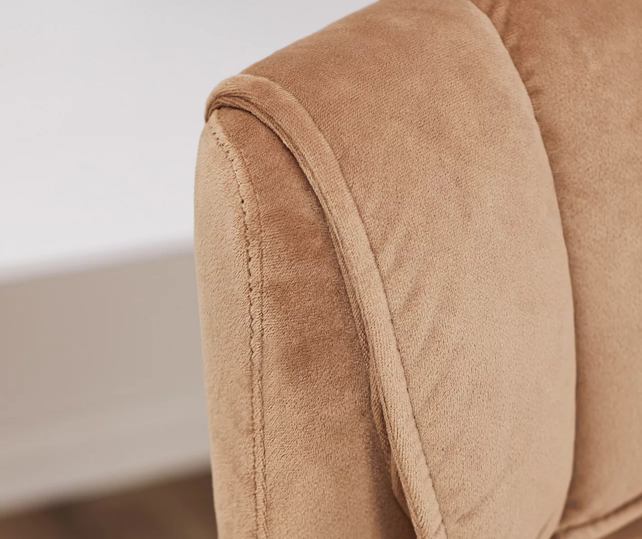 Hannah Beige Microfiber Office Chair Hannah Beige Microfiber Office Chair -Home Furniture Store 810513511 4 1