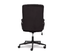 Hannah Charcoal Gray Microfiber Office Chair 16 Hannah Charcoal Gray Microfiber Office Chair -Home Furniture Store 810513553 12