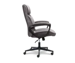 Gray & Black Executive Office Chair -Home Furniture Store 810513554 11