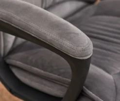 Gray & Black Executive Office Chair -Home Furniture Store 810513554 6