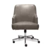 Leighton Gray Memory Foam Bonded Leather Office Chair -Home Furniture Store 810513560 11