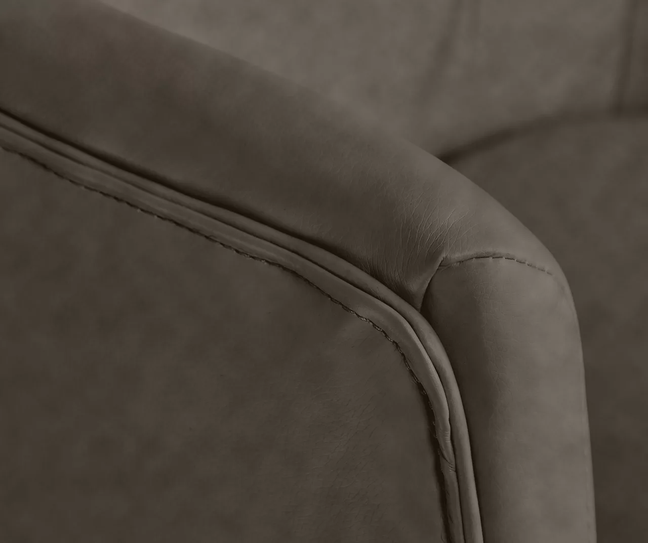 Leighton Gray Memory Foam Bonded Leather Office Chair Leighton Gray Memory Foam Bonded Leather Office Chair -Home Furniture Store 810513560 5