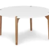 White Round Coffee Table