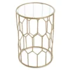 Gold Harper Side Table 1 Gold Harper Side Table -Home Furniture Store 810513567 6