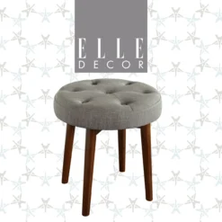 Penelope Tufted Stool -Home Furniture Store 810513571
