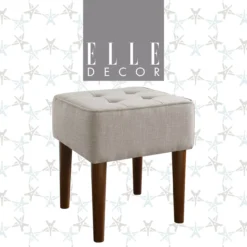 Aria Tufted Stool -Home Furniture Store 810513576