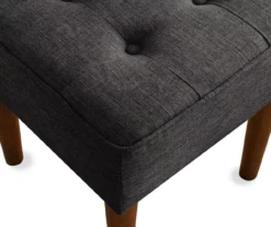 Aria Charcoal Grey Tufted Stool 4 Aria Charcoal Grey Tufted Stool -Home Furniture Store 810513578 5