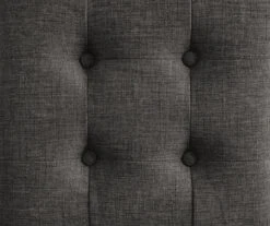 Aria Charcoal Grey Tufted Stool 5 Aria Charcoal Grey Tufted Stool -Home Furniture Store 810513578 6