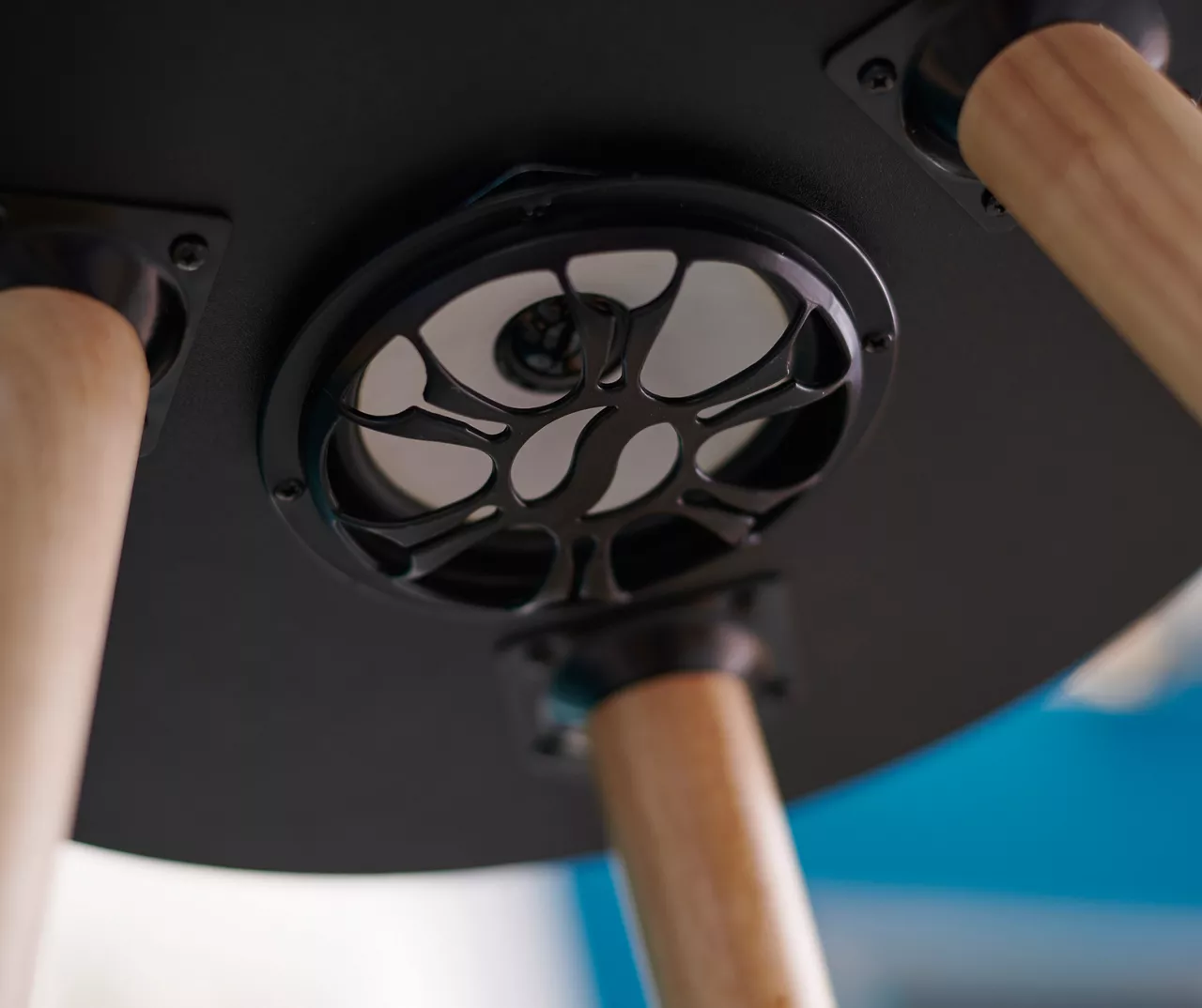 Black End Table with Bluetooth Speaker & USB Port Black End Table With Bluetooth Speaker & USB Port -Home Furniture Store 810513609 21