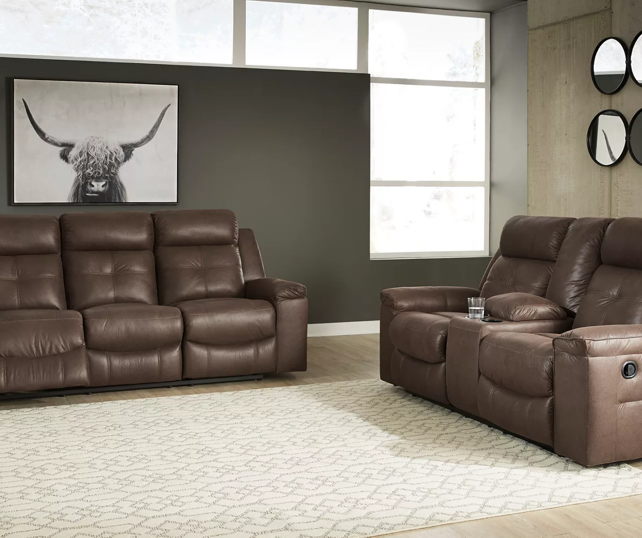 Jesolo Coffee Reclining Sofa Jesolo Coffee Reclining Sofa -Home Furniture Store 810519726 810519673 1