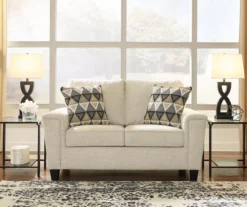 Abinger Cream Loveseat -Home Furniture Store 810519731 4