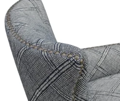 Bossa Gray Print Accent Chair -Home Furniture Store 810519952 3