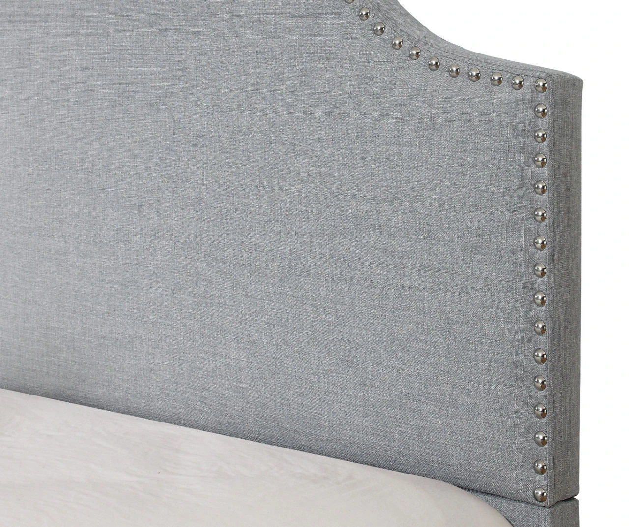 Lombard Light Gray Full Upholstered Bed Lombard Light Gray Full Upholstered Bed -Home Furniture Store 810519982 5