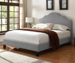 Lombard Light Gray Full Upholstered Bed 5 Lombard Light Gray Full Upholstered Bed -Home Furniture Store 810519982 7