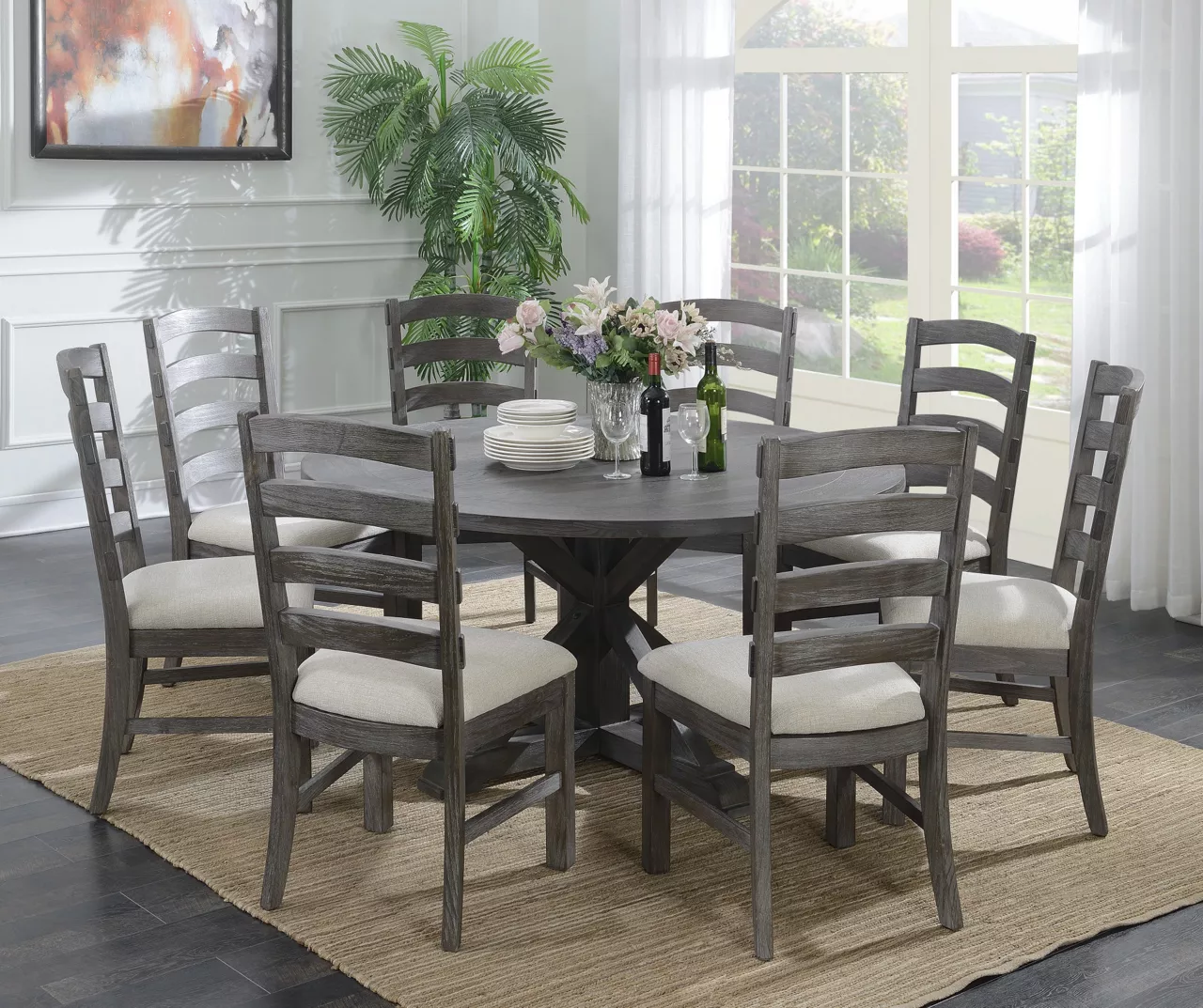 Grayfield Upholstered Dining Chairs, 2-Pack Grayfield Upholstered Dining Chairs, 2-Pack -Home Furniture Store 810520068 3