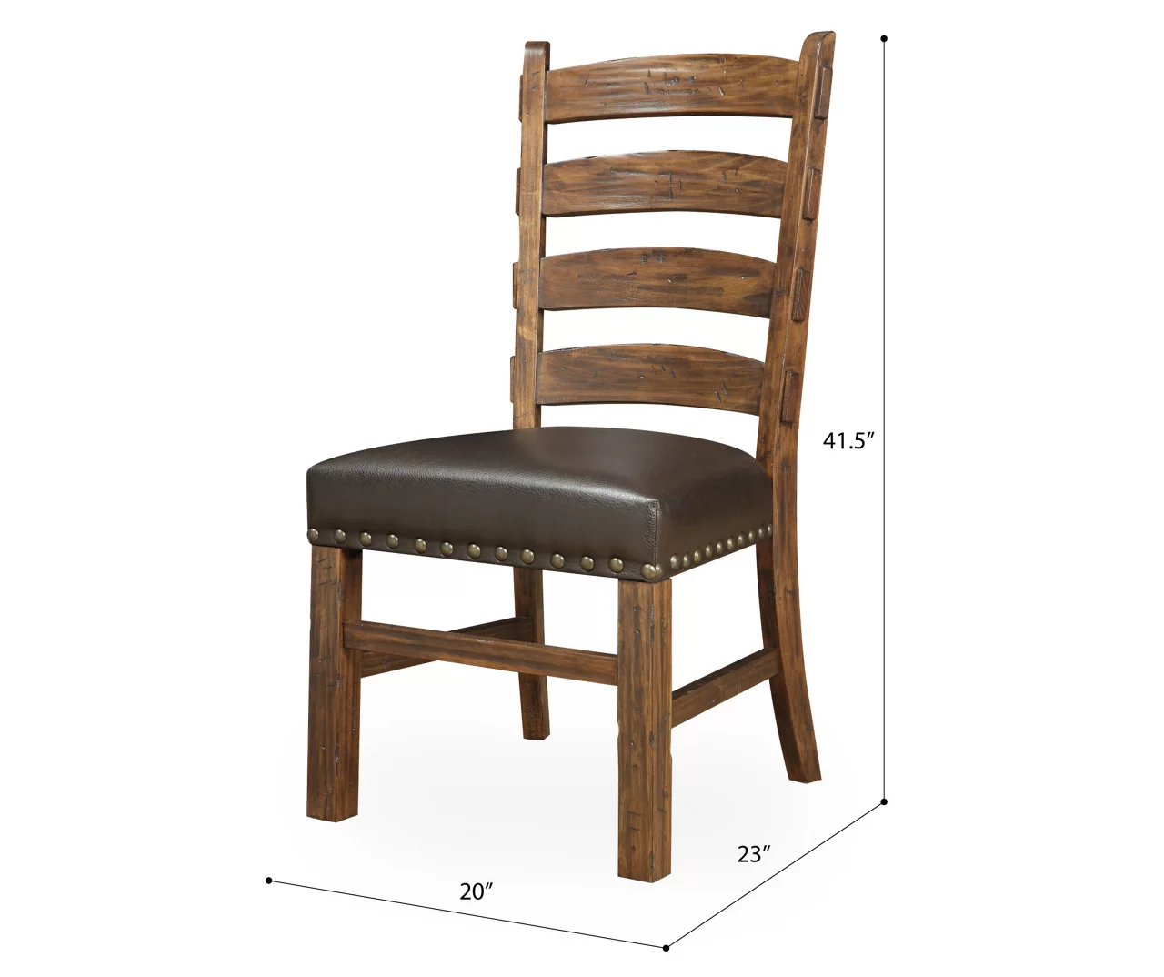 Napa Ladder Back Dining Chairs, 2-Pack Napa Ladder Back Dining Chairs, 2-Pack -Home Furniture Store 810520071 3
