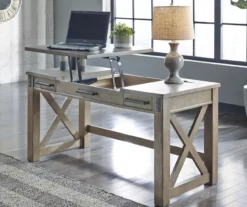 Aldwin Lift-Top Office Desk -Home Furniture Store 810523811 4