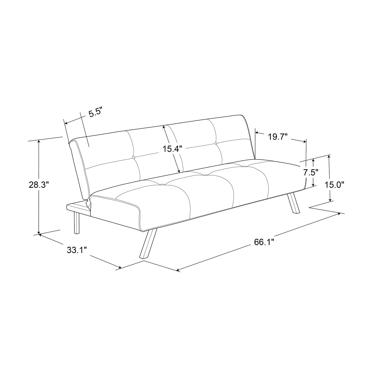 Serta Samson Convertible Sofa Serta Samson Convertible Sofa -Home Furniture Store 810524549 101