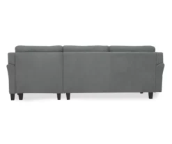 Hayward Gray Curved Arm Sectional -Home Furniture Store 810524580 3