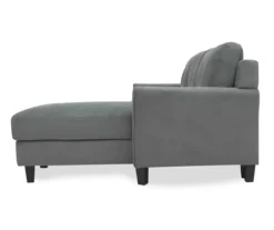 Hayward Gray Curved Arm Sectional -Home Furniture Store 810524580 4