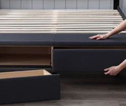 Brookside Anna Upholstered Storage Bed -Home Furniture Store 810527227 810527229 3