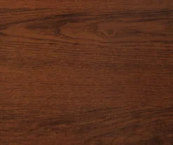 60" Cherry Woodgrain & Black Floating Desk -Home Furniture Store 810527325 4