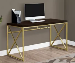 Monarch Metal Computer Desk -Home Furniture Store 810527353 1