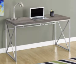 Monarch Metal Computer Desk -Home Furniture Store 810527354 1