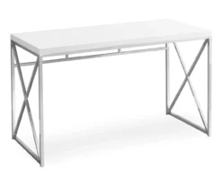 Monarch Metal Computer Desk -Home Furniture Store 810527355 2