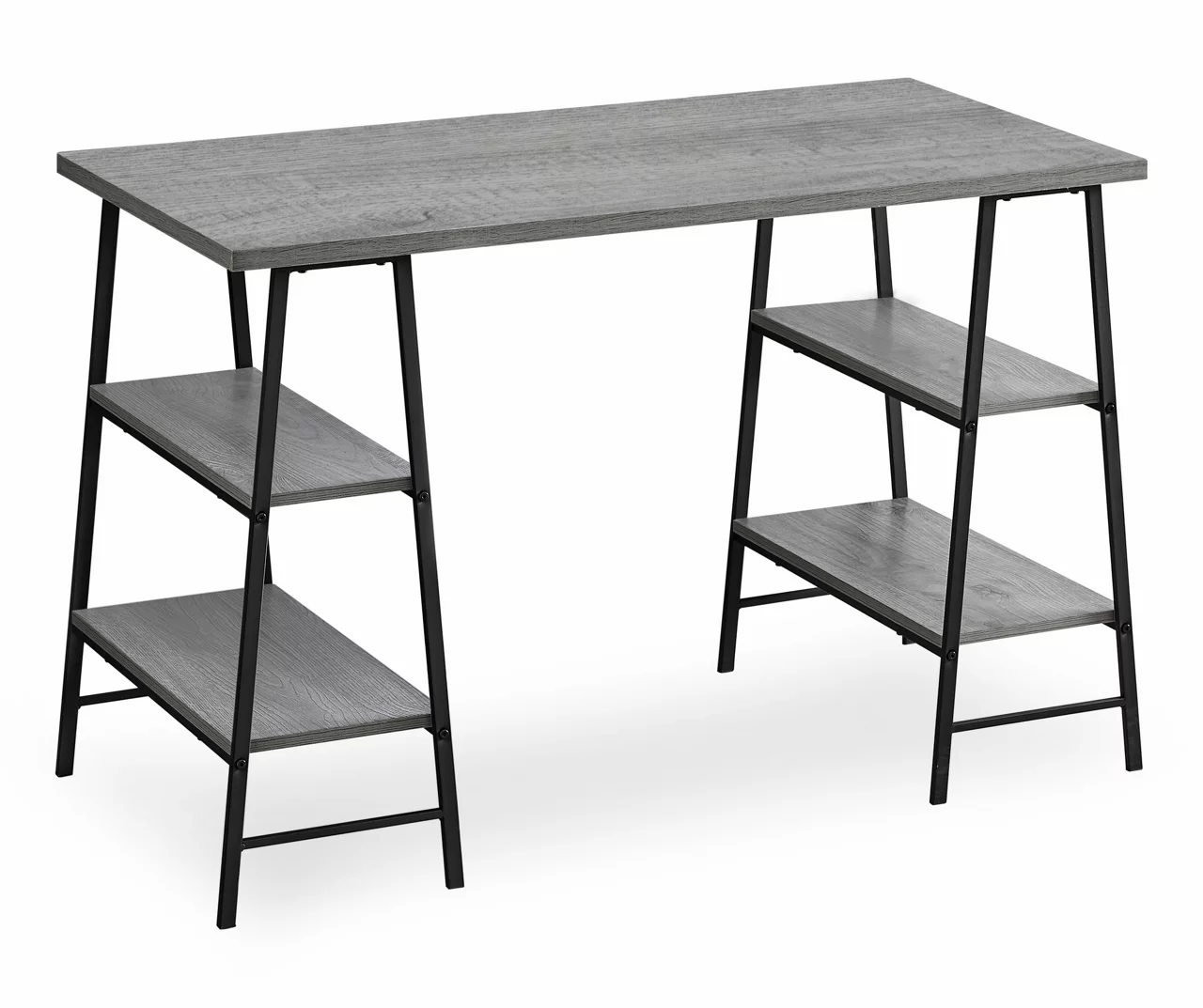 Monarch Metal 3 Tier Computer Desk Monarch Metal 3 Tier Computer Desk -Home Furniture Store 810527362 2