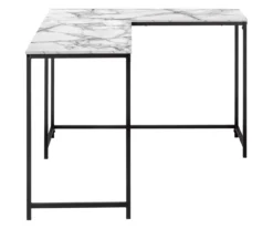Monarch L-Shaped Metal Corner Desk -Home Furniture Store 810527368 5