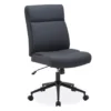 Villa Park Black Upholstered Armless Office Chair -Home Furniture Store 810531597 1