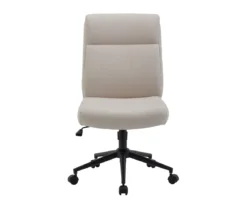 Real Living Villa Park Upholstered Armless Office Chair -Home Furniture Store 810531602 2