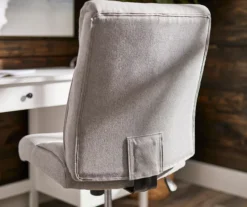 Real Living Villa Park Upholstered Armless Office Chair -Home Furniture Store 810531603 2