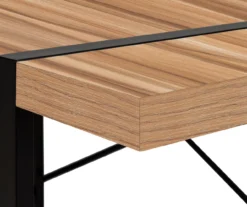 Brown Wood Look Thick Panel Computer Desk -Home Furniture Store 810533370 7