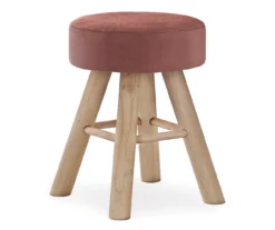 Wooden Leg Upholstered Ottoman -Home Furniture Store 810533417 2