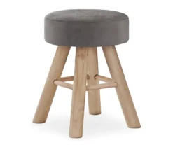 Wooden Leg Upholstered Ottoman -Home Furniture Store 810533420 2