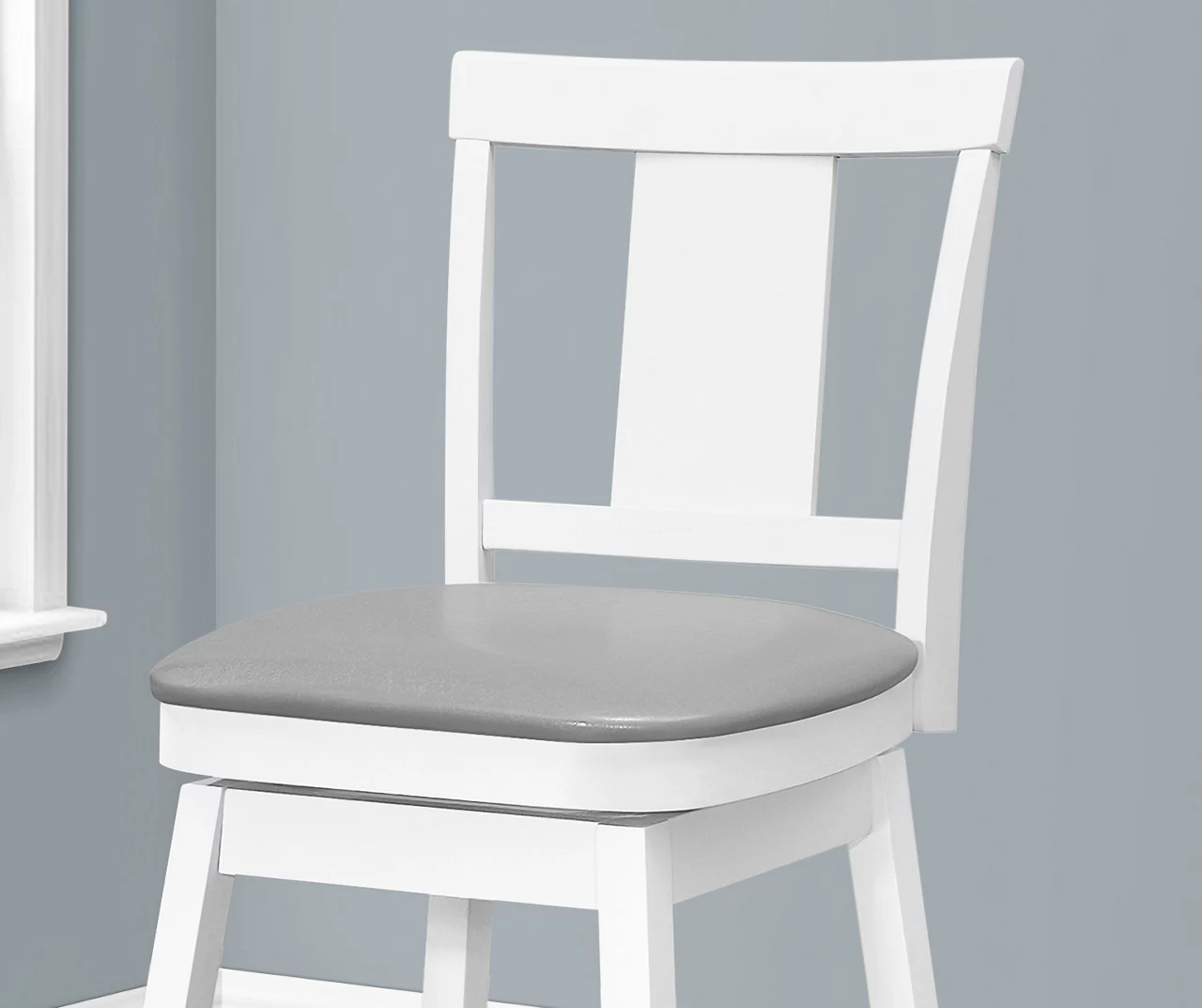 Faux Leather Swivel Bar Stools, 2-Pack Faux Leather Swivel Bar Stools, 2-Pack -Home Furniture Store 810533432 4