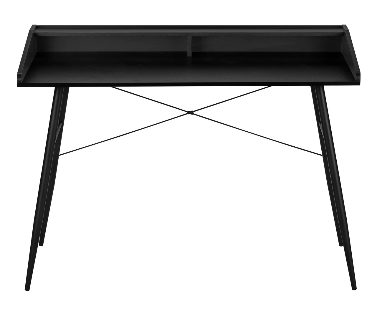 2-Cubby Computer Desk with Hutch 2-Cubby Computer Desk With Hutch -Home Furniture Store 810533452 4