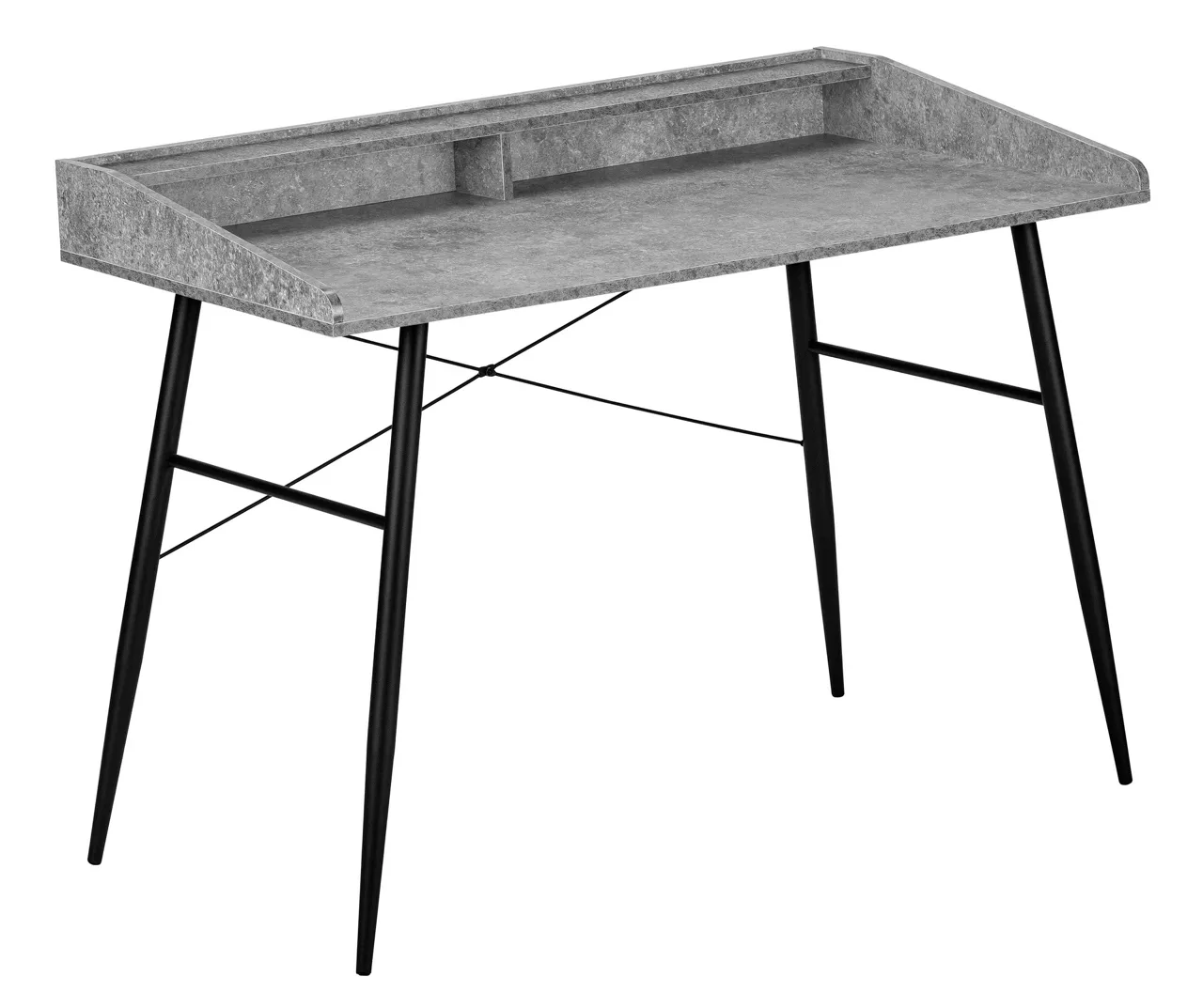 2-Cubby Computer Desk with Hutch 2-Cubby Computer Desk With Hutch -Home Furniture Store 810533455 2