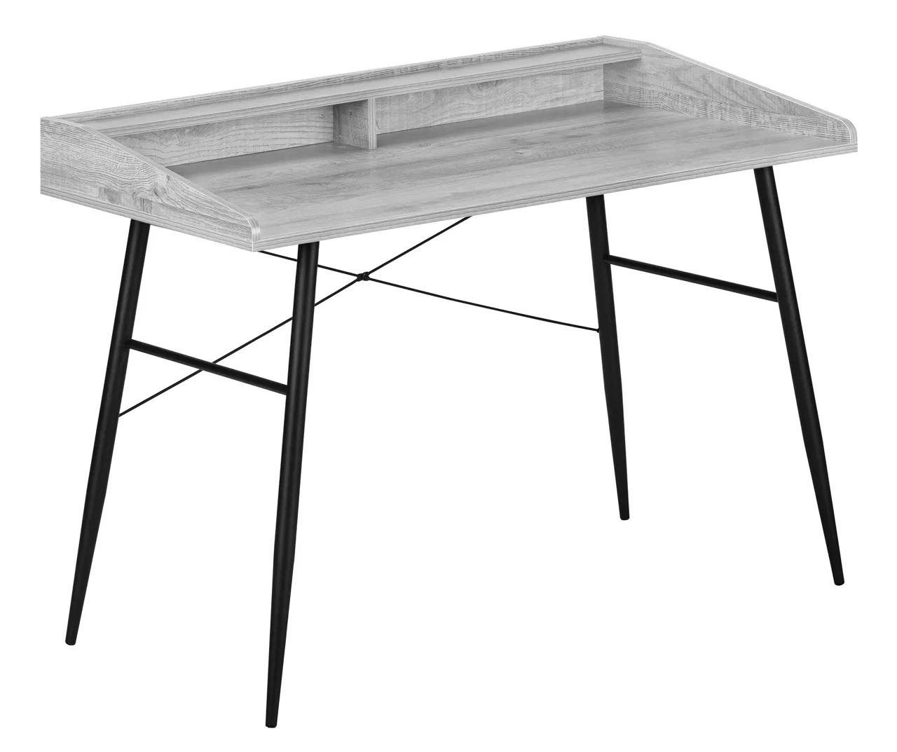 2-Cubby Computer Desk with Hutch 2-Cubby Computer Desk With Hutch -Home Furniture Store 810533456 2