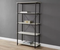 Real Living Rustic 5-Shelf Bookcase -Home Furniture Store 810534676