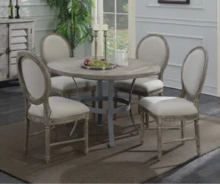 Sandstone Buff & Cream Upholstered Dining Chairs, 2-Pack -Home Furniture Store 810535745 7